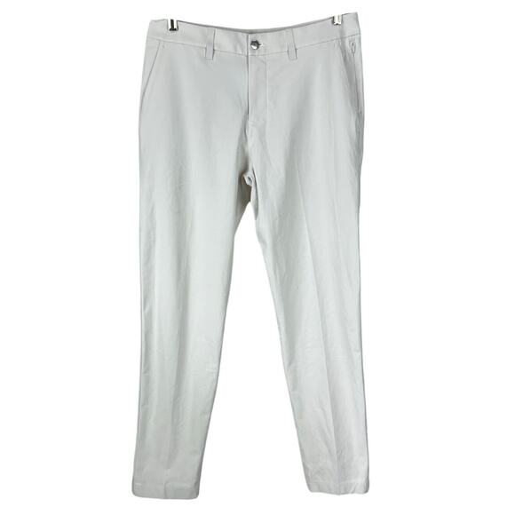 Lululemon ABC Slim-Fit Trouser Warpstreme Bone Men's Size 32 x 30 EUC - Picture 1 of 7